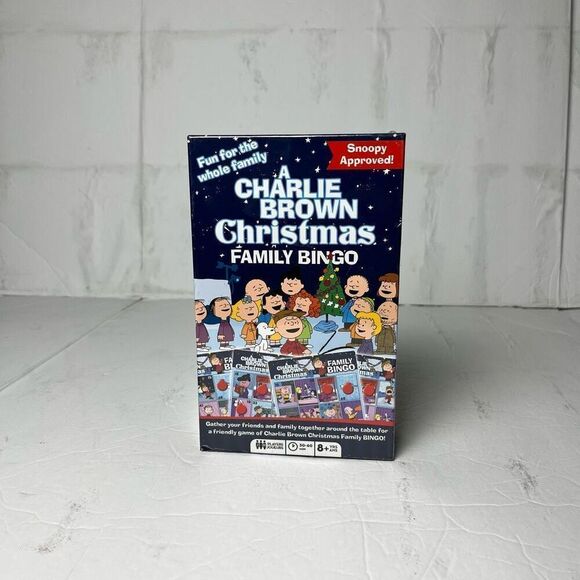 A Charlie Brown Christmas Family Bingo Game - Picture 1 of 5